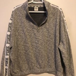 👚VS PINK Quarter Zip👚